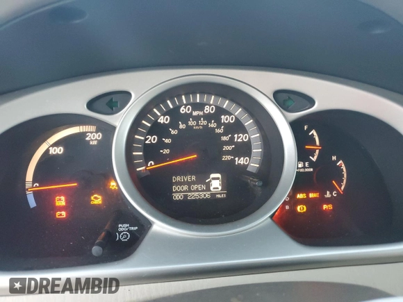 2006 Toyota Highlander Hybrid with VIN JTEEW21A560007876, listed as a Copart auction lot 74311214 with 225,306 mi miles and Salvage Title. Bid and sale history available at carsss.com. Image 9.