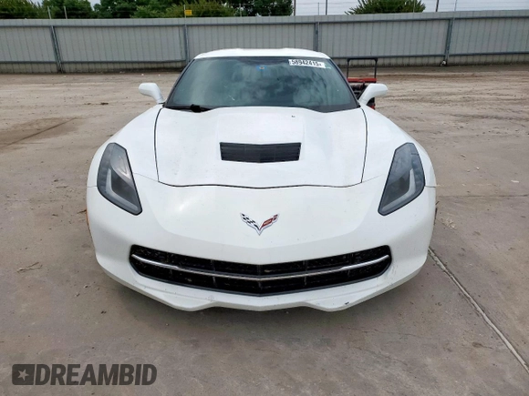 2016 Chevrolet Corvette 2LT with VIN 1G1YD2D70G5107856, listed as a Copart auction lot 58942415 with 83,049 mi miles and Salvage title. Bid and sale history available at DreamBid. Image 5.
