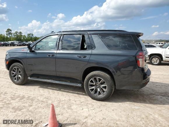 2022 Chevrolet Tahoe Z71 with VIN 1GNSKPKD3NR165367, listed as a Copart auction lot 73148944 with 44,235 mi miles and Salvage Title. Bid and sale history available at carsss.com. Image 2.