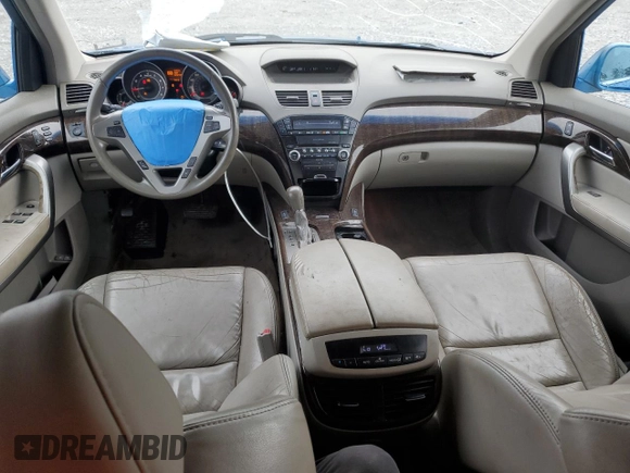 2011 Acura MDX with VIN 2HNYD2H25BH538615, listed as a Copart auction lot 55720815 with 199,915 mi miles and Salvage title. Bid and sale history available at DreamBid. Image 8.