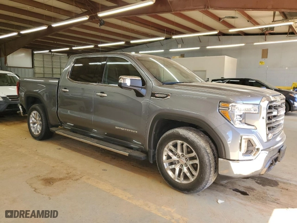 2022 GMC Sierra 1500 Limited SLT with VIN 1GTU9DET8NZ192191, listed as a Copart auction lot 46782145 with 0 mi miles and Salvage Title. Bid and sale history available at carsss.com. Image 4.