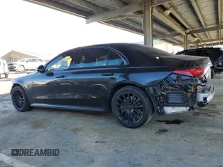 2023 Mercedes-Benz S-Class S 580 with VIN W1K6G7GB9PA176965, listed as a Copart auction lot 48893445 with 27,174 mi miles and Salvage Title. Bid and sale history available at carsss.com. Image 2.