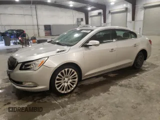 2014 Buick LaCrosse Premium II with VIN 1G4GF5G37EF265590, listed as a Copart auction lot 80720944 with 141,785 mi miles and Salvage Title. Bid and sale history available at carsss.com. Image 1.