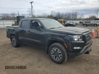 2022 Nissan Frontier SV with VIN 1N6ED1EKXNN688414, listed as a Copart auction lot 48594735 with 47,123 mi miles and Salvage title. Bid and sale history available at DreamBid. Image 4.