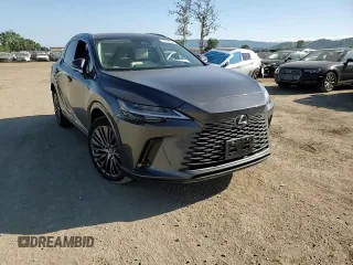 2024 Lexus RX 350h z VIN 2T2BBMCA4RC052812, wystawiony jako Copart lot #53914525 z przebiegiem 8 550 mil mil oraz Szkoda całkowita • Salvage title. Historia ofert i sprzedaży dostępna na DreamBid. Obrazek 14.