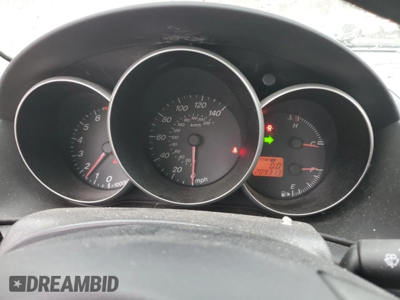 2006 Mazda 3 i with VIN JM1BK12F361490107, listed as a Copart auction lot 86962344 with 209,313 mi miles and Salvage Title. Bid and sale history available at carsss.com. Image 9.