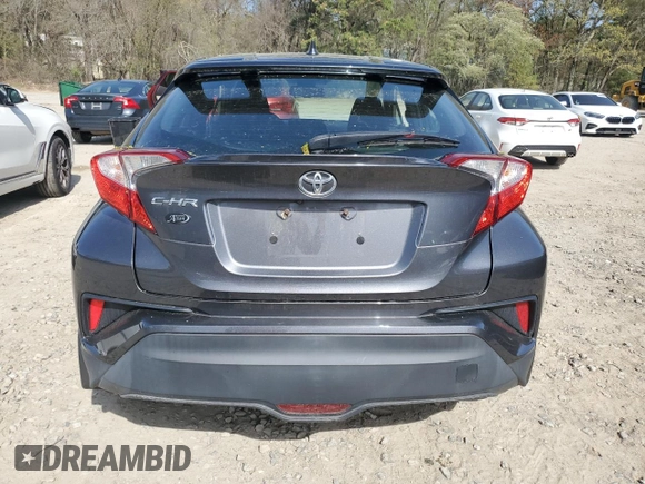 2018 Toyota C-HR XLE with VIN NMTKHMBX6JR051437, listed as a Copart auction lot 54416125 with 37,262 mi miles and Salvage Title. Bid and sale history available at DreamBid. Image 6.
