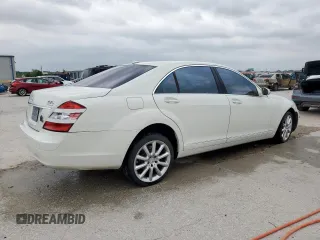2008 Mercedes-Benz S 550 with VIN WDDNG71X38A188854, listed as a Copart auction lot 54841975 with 228,648 mi miles and Salvage Title. Bid and sale history available at DreamBid. Image 3.