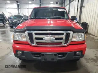 2007 Ford Ranger XLT with VIN 1FTZR45E37PA16221, listed as a Copart auction lot 52191875 with 104,846 mi miles and Salvage Title. Bid and sale history available at DreamBid. Image 5.