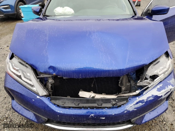 2017 Honda Accord Coupe LX-S with VIN 1HGCT1B34HA006571, listed as a Copart auction lot 46448975 with 103,543 mi miles and Salvage Title. Bid and sale history available at carsss.com. Image 12.