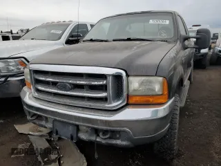 2001 Ford F-350 XL with VIN 1FTSX31F81EA54725, listed as a Copart auction lot 75389384 with 355,047 mi miles and Salvage Title. Bid and sale history available at DreamBid. Image 1.