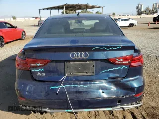 2017 Audi A3 Sedan Premium Plus with VIN WAUGUGFF3H1038266, listed as a Copart auction lot 71200734 with 105,768 mi miles and Salvage Title. Bid and sale history available at carsss.com. Image 6.