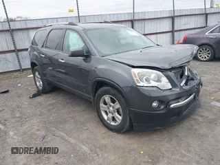 2012 GMC Acadia SLE with VIN 1GKKRPED7CJ420618, listed as a IAAI auction lot 41706263 with 134,020 mi miles. Bid and sale history available at carsss.com. Image 1.