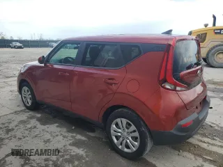 2020 Kia Soul S with VIN KNDJ23AUXL7122250, listed as a Copart auction lot 52758195 with 55,572 mi miles and Salvage Title. Bid and sale history available at carsss.com. Image 2.