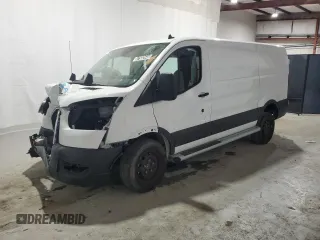 2024 Ford Transit Cargo with VIN 1FTBR1Y81RKA33444, listed as a Copart auction lot 47582645 with Not Provided miles and Clean Title. Bid and sale history available at DreamBid. Image 1.