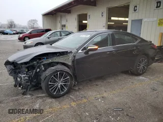 2023 Lexus ES with VIN 58ADA1C15PU027212, listed as a Copart auction lot 83777084 with 58,355 mi miles and Salvage Title. Bid and sale history available at carsss.com. Image 1.