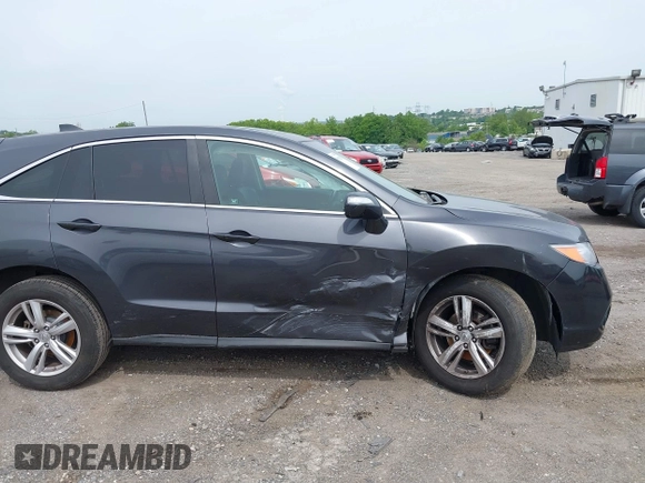 2013 Acura RDX with VIN 5J8TB4H31DL018834, listed as a IAAI auction lot 42350628 with 115,515 mi miles and . Bid and sale history available at DreamBid. Image 6.