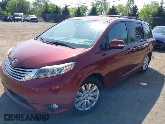 2015 Toyota Sienna XLE with VIN 5TDYK3DC6FS593937, listed as a IAAI auction lot 42168204 with 136,059 mi miles and . Bid and sale history available at DreamBid. Image 17.