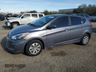 2017 Hyundai Accent SE with VIN KMHCT5AE0HU340647, listed as a Copart auction lot 50993575 with 132,977 mi miles and Salvage Title. Bid and sale history available at carsss.com. Image 1.