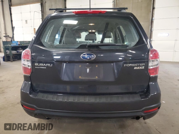 2015 Subaru Forester 2.5i with VIN JF2SJABC6FH838323, listed as a Copart auction lot 60143975 with 103,455 mi miles and Salvage title. Bid and sale history available at DreamBid. Image 6.