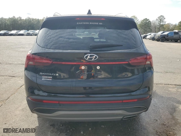 2023 Hyundai Santa Fe SEL with VIN 5NMS24AJXPH600939, listed as a Copart auction lot 48297065 with 38,643 mi miles and Salvage Title. Bid and sale history available at carsss.com. Image 6.