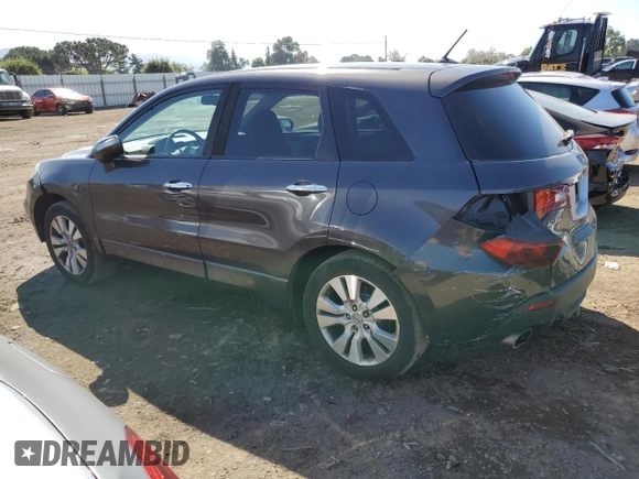 2010 Acura RDX Technology with VIN 5J8TB1H52AA006814, listed as a Copart auction lot 55140065 with 127,289 mi miles and Salvage Title. Bid and sale history available at carsss.com. Image 2.