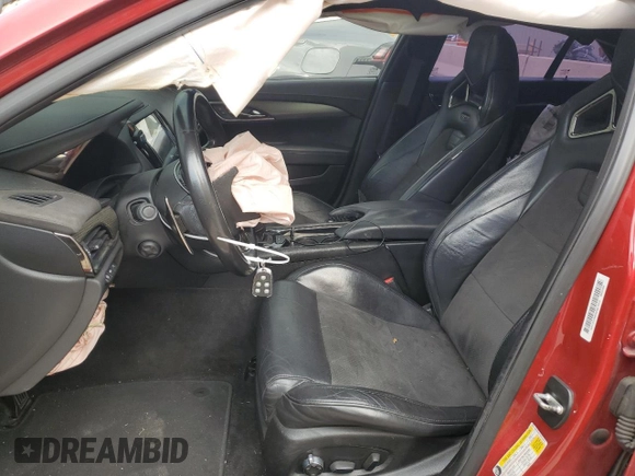 2016 Cadillac ATS-V with VIN 1G6AN5SY7G0121076, listed as a Copart auction lot 42949995 with Not Provided miles and Salvage Title. Bid and sale history available at carsss.com. Image 7.