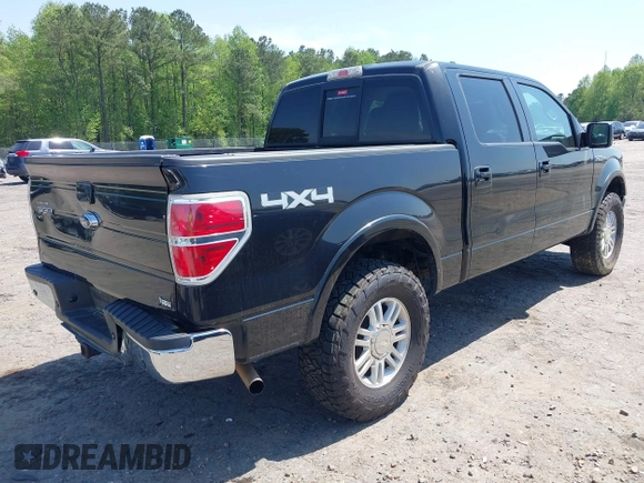 2010 Ford F-150 XL with VIN 1FTFW1EV5AFD48748, listed as a IAAI auction lot 42031274 with 195,898 mi miles. Bid and sale history available at carsss.com. Image 4.