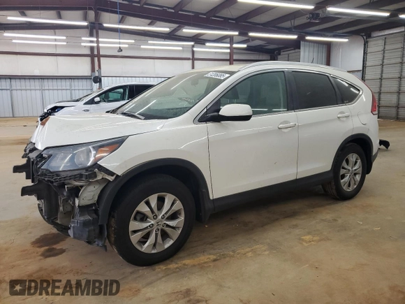 2012 Honda CR-V EX-L with VIN 5J6RM4H74CL016803, listed as a Copart auction lot 51206085 with 180,084 mi miles and Salvage Title. Bid and sale history available at carsss.com. Image 1.