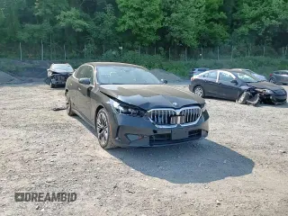 2024 BMW 5 Series 530i xDrive with VIN WBA53FJ04RCP87607, listed as a Copart auction lot 58768065 with 11,596 mi miles and Salvage title. Bid and sale history available at DreamBid. Image 13.
