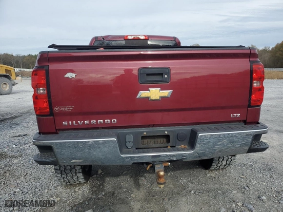 2014 Chevrolet Silverado 1500 LTZ with VIN 3GCUKSEC7EG524114, listed as a Copart auction lot 84707854 with 208,672 mi miles and Salvage Title. Bid and sale history available at carsss.com. Image 6.