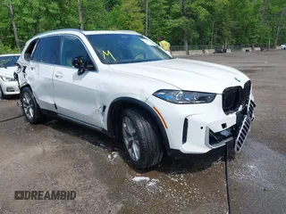 2024 BMW X5 xDrive40i with VIN 5UX23EU00R9V34355, listed as a IAAI auction lot 42135650 with 25,098 mi miles and . Bid and sale history available at DreamBid. Image 1.