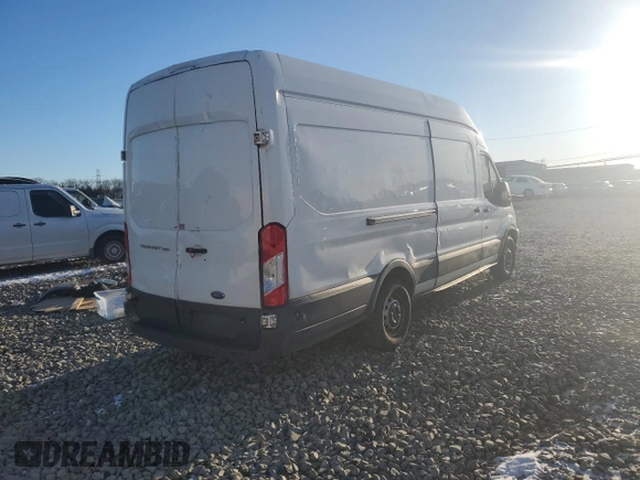 2016 Ford Transit Cargo with VIN 1FTYR3XM9GKA13783, listed as a Copart auction lot 85702484 with Not Provided miles and Salvage Title. Bid and sale history available at DreamBid. Image 3.