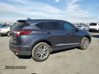 2021 Acura RDX w/Technology Package with VIN 5J8TC2H59ML038526, listed as a Copart auction lot 77088674 with 0 mi miles and Salvage Title. Bid and sale history available at carsss.com. Image 3.