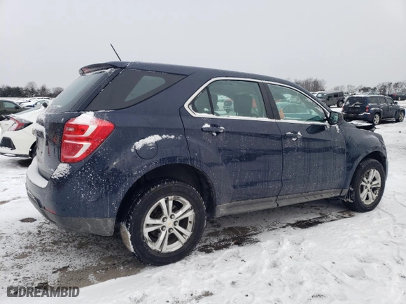 2016 Chevrolet Equinox LS with VIN 2GNFLEEK4G6281723, listed as a Copart auction lot 45852505 with 132,269 mi miles and Salvage Title. Bid and sale history available at carsss.com. Image 3.