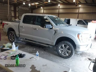 2022 Ford F-150 XL with VIN 1FTFW1E59NKD48281, listed as a IAAI auction lot 41564135 with 68,496 mi miles. Bid and sale history available at carsss.com. Image 1.