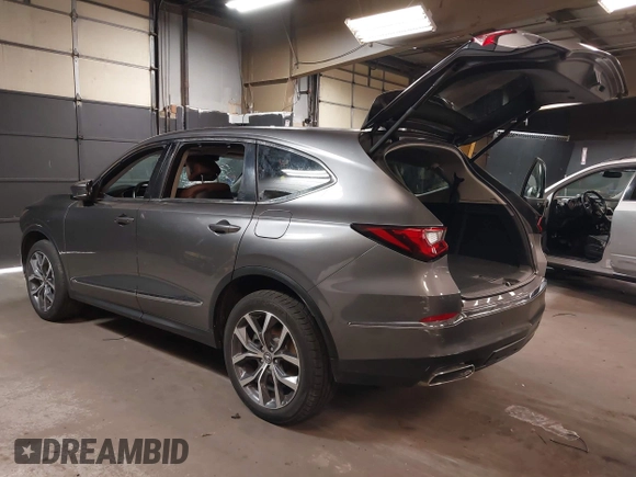 2022 Acura MDX Technology with VIN 5J8YE1H4XNL042636, listed as a IAAI auction lot 42019087 with 54,514 mi miles and . Bid and sale history available at DreamBid. Image 3.