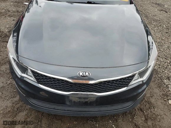 2016 Kia Optima LX with VIN 5XXGT4L33GG061094, listed as a Copart auction lot 45992365 with 0 mi miles and Salvage Title. Bid and sale history available at carsss.com. Image 11.