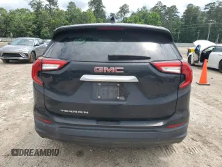 2023 GMC Terrain SLE with VIN 3GKALMEGXPL242109, listed as a Copart auction lot 56717785 with 17,982 mi miles and Clean Title. Bid and sale history available at DreamBid. Image 6.