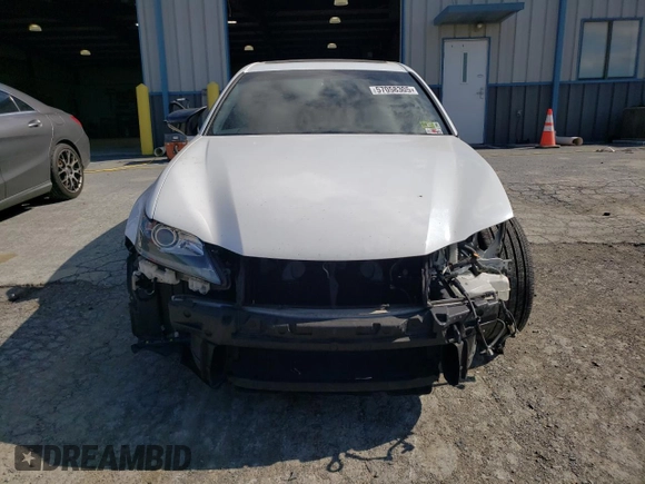 2014 Lexus GS 350 with VIN JTHCE1BLXE5022026, listed as a Copart auction lot 57058305 with 228,460 mi miles and Salvage title. Bid and sale history available at DreamBid. Image 5.
