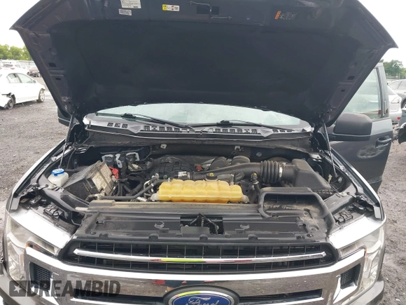 2020 Ford F-150 XL with VIN 1FTEX1CB2LKF44500, listed as a IAAI auction lot 42514020 with 92,224 mi miles and . Bid and sale history available at DreamBid. Image 10.