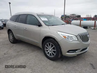 2014 Buick Enclave Leather with VIN 5GAKRBKD0EJ131135, listed as a IAAI auction lot 41728041 with 90,923 mi miles. Bid and sale history available at carsss.com. Image 1.