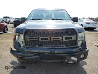 2011 Ford F-150 XLT with VIN 1FTFW1ET6BFC56273, listed as a Copart auction lot 60679755 with 136,912 mi miles and Salvage title. Bid and sale history available at DreamBid. Image 5.