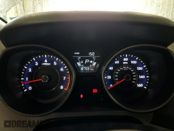 2015 Hyundai Elantra SE with VIN 5NPDH4AE7FH595940, listed as a Copart auction lot 63385525 with 187,591 mi miles and Salvage title. Bid and sale history available at DreamBid. Image 9.
