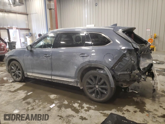 2023 Mazda CX-9 Carbon Edition with VIN JM3TCBDY6P0647665, listed as a Copart auction lot 46346605 with 26,882 mi miles and Salvage Title. Bid and sale history available at carsss.com. Image 2.