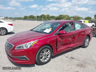 2015 Hyundai Sonata 2.4L SE with VIN 5NPE24AFXFH040771, listed as a IAAI auction lot 41794089 with 192,746 mi miles. Bid and sale history available at carsss.com. Image 17.