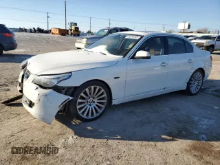 2010 BMW 5 Series 550i with VIN WBANW5C5XACT34705, listed as a Copart auction lot 43878745 with Not Provided miles and Salvage Title. Bid and sale history available at DreamBid. Image 1.