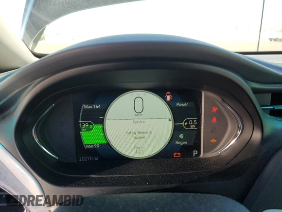 2020 Chevrolet Bolt EV Premier with VIN 1G1FZ6S09L4146015, listed as a Copart auction lot 50474115 with 20,270 mi miles and Salvage title. Bid and sale history available at DreamBid. Image 9.