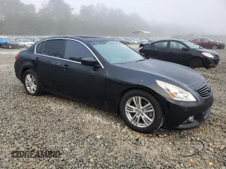 2015 Infiniti Q40 with VIN JN1CV6APXFM500023, listed as a Copart auction lot 85674804 with 185,540 mi miles and Salvage Title. Bid and sale history available at carsss.com. Image 4.