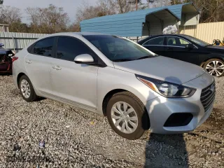 2022 Hyundai Accent SEL with VIN 3KPC24A63NE187136, listed as a Copart auction lot 48400385 with 40,968 mi miles and Salvage Title. Bid and sale history available at carsss.com. Image 4.